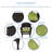 4 - Person Patio Dining Set with Round Table , Cushions Included-12655412-12638216