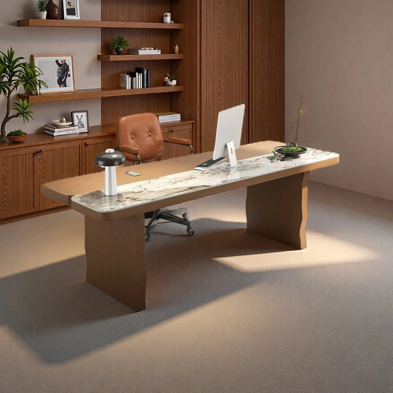 Bureau d'écriture Deschamp, H 29,53 po x l 55,12 po x P 27,56 po