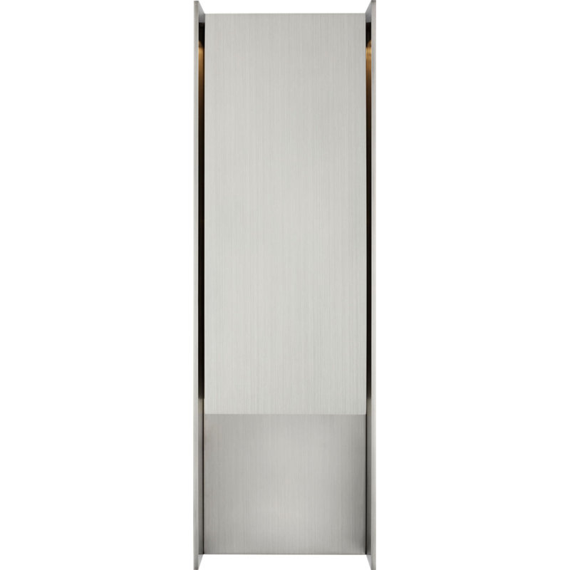 Align Shielded Wall Light, Stainless Steel, 24.5" Height, 3 Lights