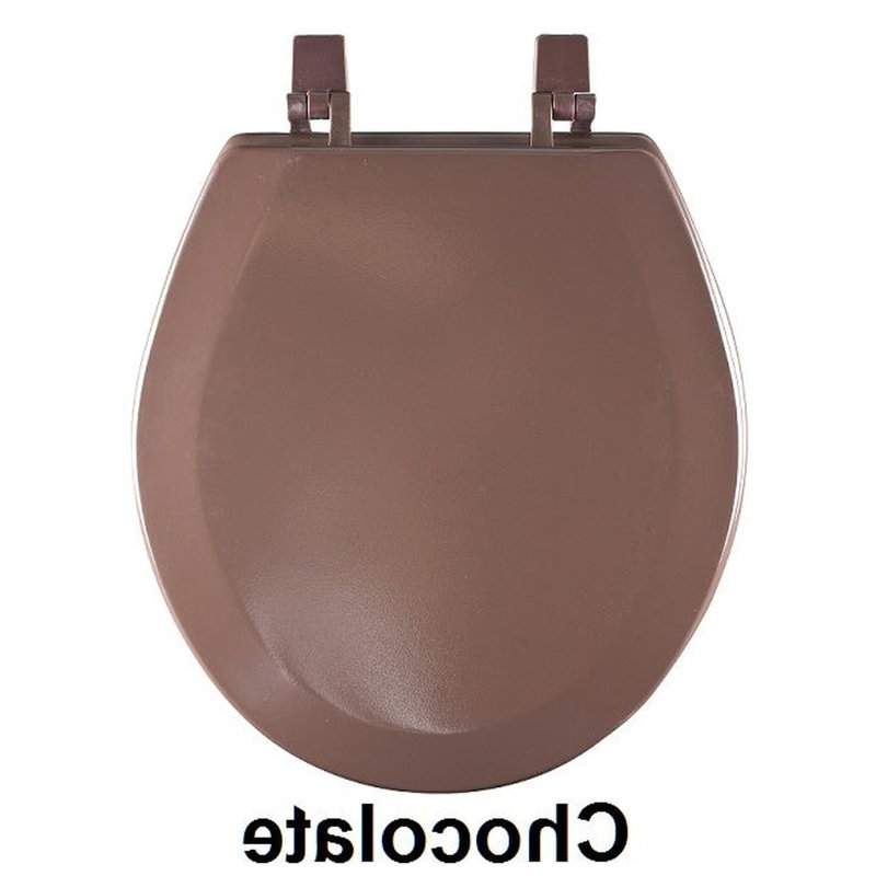 Siège de toilette rond Royal Throne, Chocolat