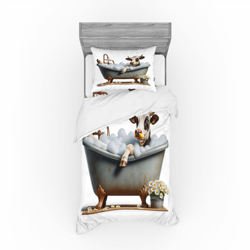Polyester Duvet Cover, Twin Duvet Cover + 2 Additional Pieces