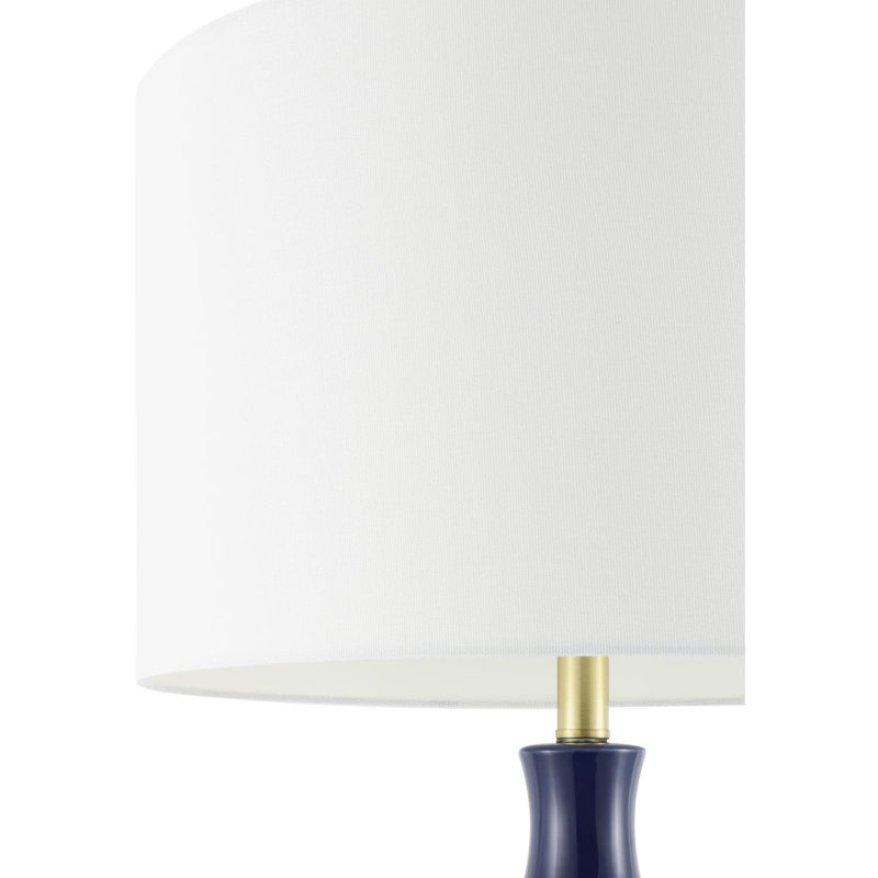 Lampe de table Waithman, Bleu très foncé