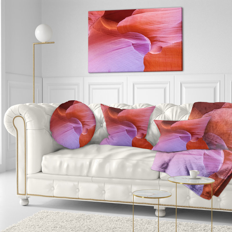 Coussin lombaire paysage de canyon antilope