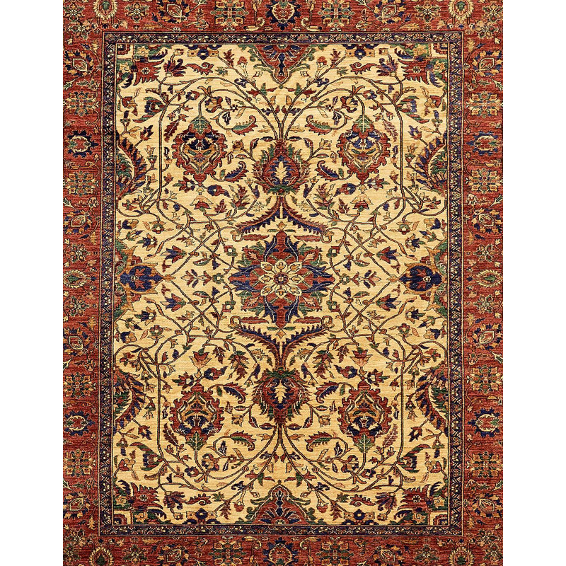 Christafer Oriental Indoor Rug, Rectangle 5' x 7'