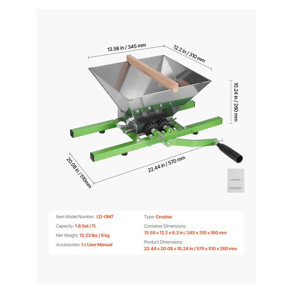 Dimensions du produit
