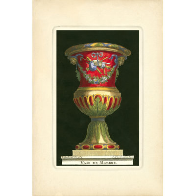 Small Vase With Instruments - Wrapped Canvas Print