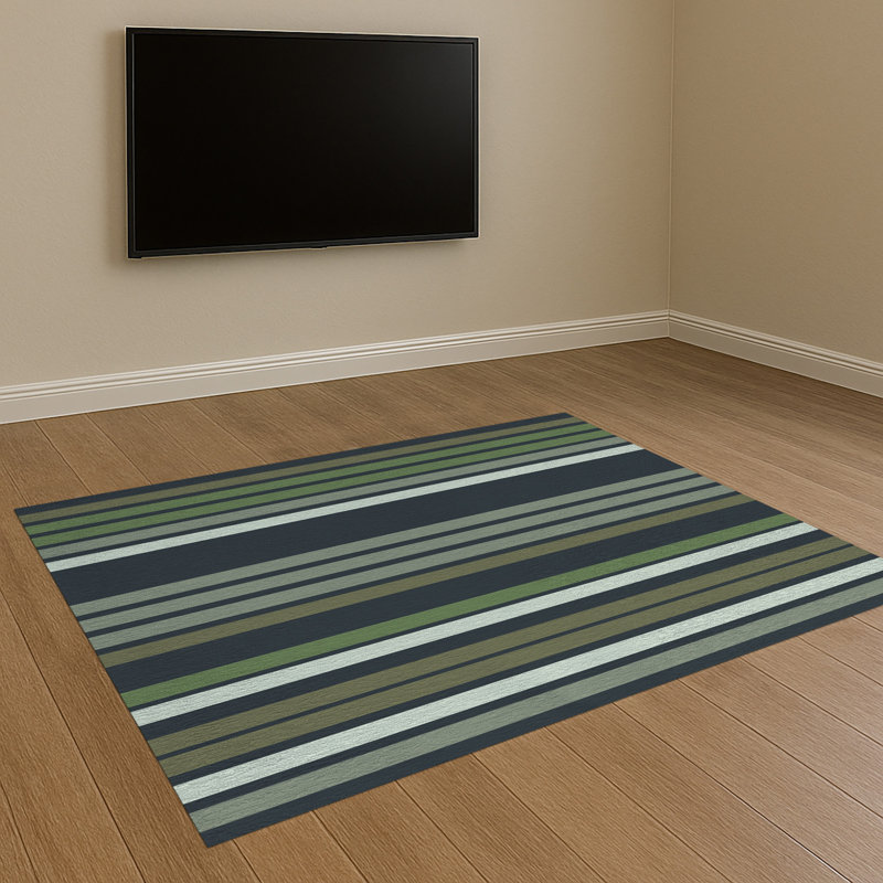 Geometric Area Rug, Runner 70 x 140 cm