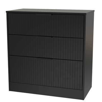 Berklie 77cm W 3 - Drawer Chest of Drawers