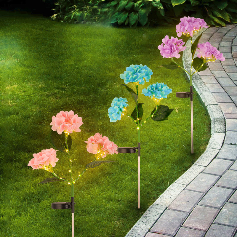As Show Solar Powered Pathway Light