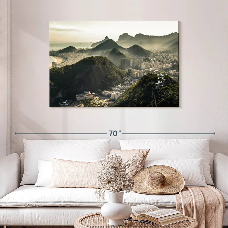 Ravi Mountain Civilization, 30" H x 45" W