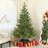 Artificial Hinged Christmas Tree With 1933 Tips-2036490555