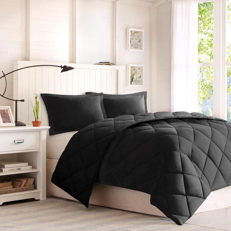 Ensemble d'édredon réversible en microfibre avec Scotchgard de 3 m