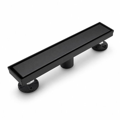 Drain linéaire noir mat FlowCore 12 po