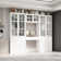 White Desk With 78.7'' H x 94.5'' W Bookcase