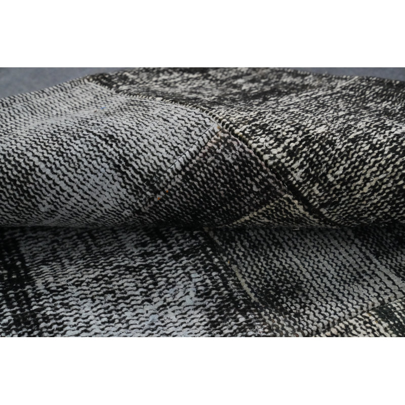 Handmade Patchwork Distressed Area Rug 8x10