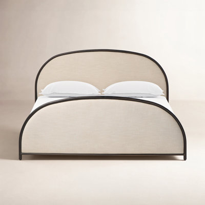 Linen Upholstered Bed