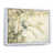 Cadre flottant blanc