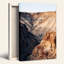 «Red and Beige Layered Canyon Rock Formations», art mural-133564971