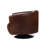 Ashcroft 32" Leather Swivel Barrel Chair-49663545