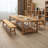 Rectangular Solid Wood Dining Table-1679350701-1679350703
