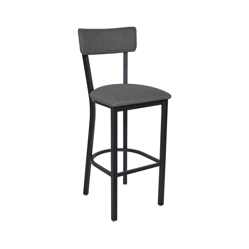 Tabouret de bar Bristol, Gris