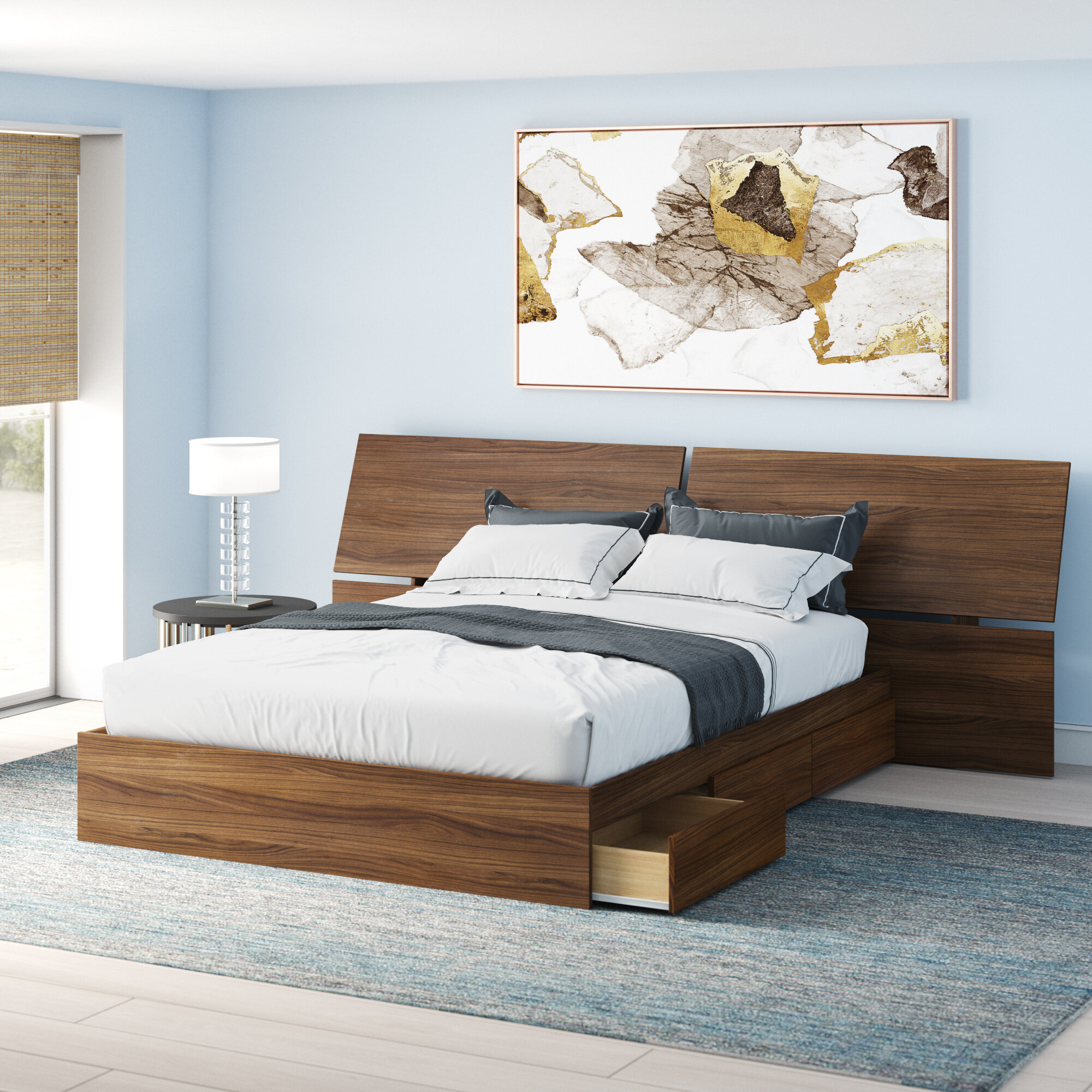 Mack King Sized Bed – Habitt