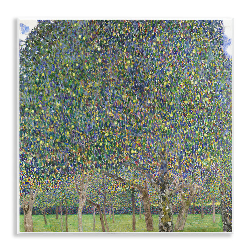 Art abstrait sur plaque de mosaïques abstraites par Gustav Klimt
