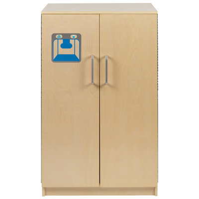 Doreen Children's Wood Refrigerator for Commercial or Home Use - Kid Friendly Design