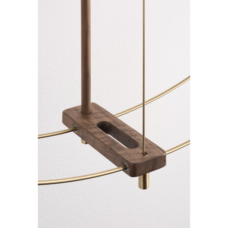 Barcelona Wall Clock, Gold