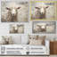 Cozy beige minimalisme mouton IV sur toile-97036099-97036100