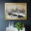 Amsterdam in The Snow, 1874, reproduction d'art sur toile-95889200-95889204
