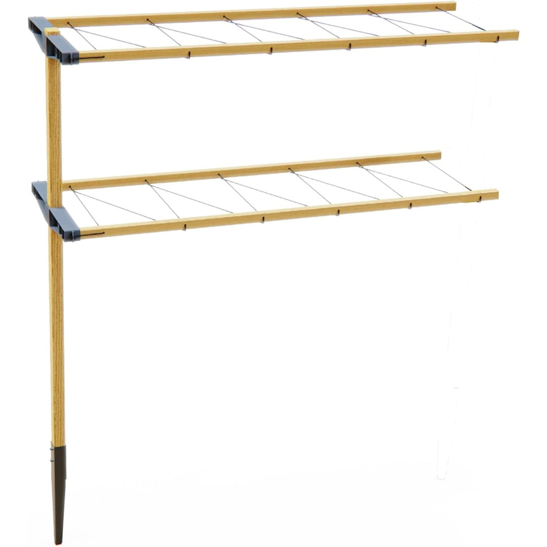Extension for Berry Buddy Flexible and Expandable Wooden Trellis, Climbing Plant Support for Berry Plants (120 cm)