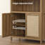 Bibliothèque 84,25 po H Rattan-2057755513