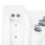 Turrella 2060mm x 164mm Whirlpool Acrylic Bathtub with Tap