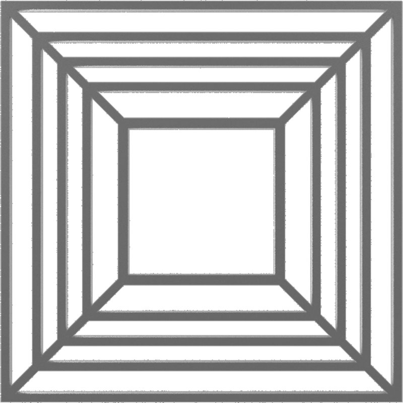 Médaillon de plafond percé en PVC de qualité architecturale Raven, H 20 po x l 20 po x P 0,5 po, Nickel