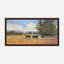 Cows By John Beard - Framed Gallery Wrapped Canvas Print-253803195