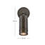 Lanterne murale pivotante en aluminium 12,5 po Pratt-94487021