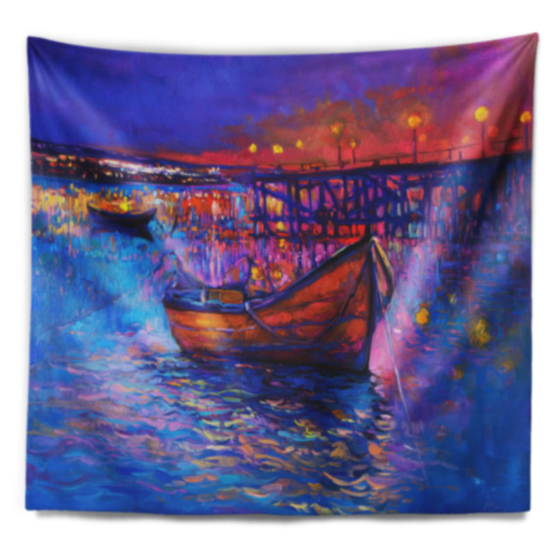 Polyester Tapestry, 50" H x 60" W