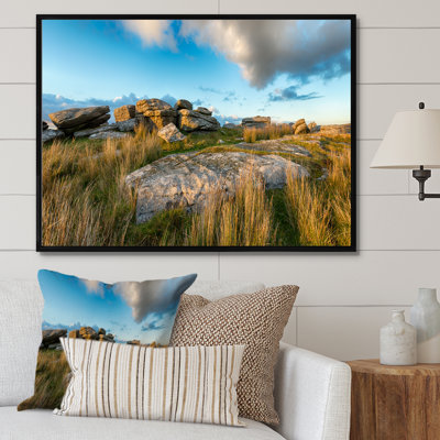 Shrublands on Arkansas Desert sur toile