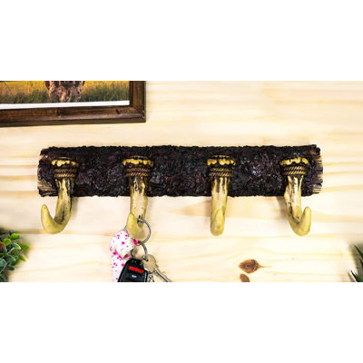 Trentelman Solid Wood Wall Hook