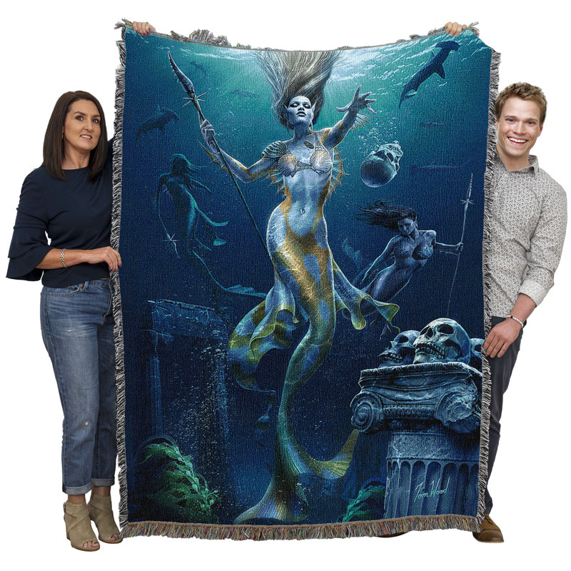 Fantasy Jacquard Throw Blanket