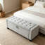 Repose-pieds 48 po avec rangement, banc de rangement pour repose-pieds-1108241795