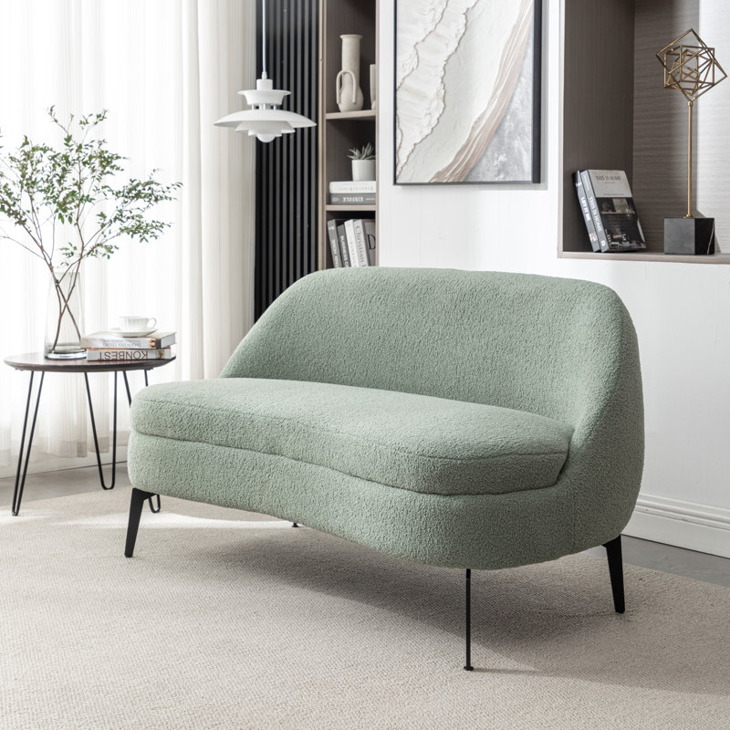 Causeuse rembourrée 50 po Bula, Boucle verte performance