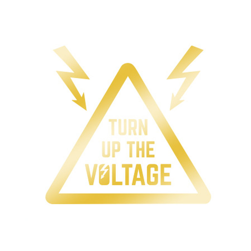 Wall Decal, Shiny Gold