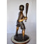 Garden Statue Young Boy in NY Yonkers Cap Hitting Baseball Bronze Statue 40" x 22" x 40"H