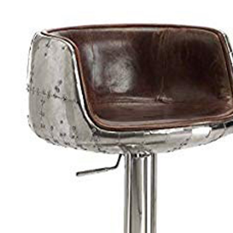 Tabouret réglable confortable avec pivot