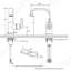 Robinet de salle de bains monotrou avec ensemble de drainage-69581250