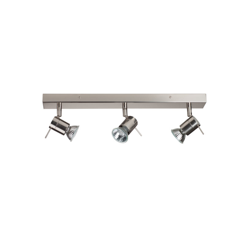 45cm 3 -Light Track Kit, Satin Nickel