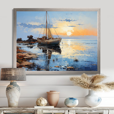 Umar Boat Sailing Reflections III - Print