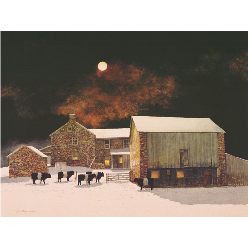 Une lune pâle